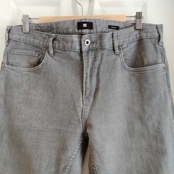 DC Other - DC Straight Fit Skater Jeans Light Grey 32 x 32